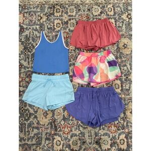 Activewear Bundle Girls 14 Multicolor Shorts Tank Set